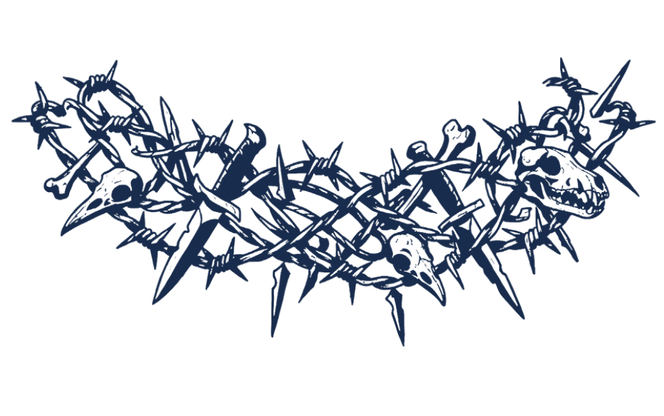 Barbed Skulls